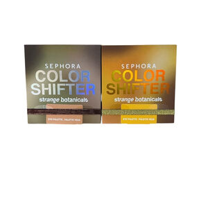 New 2 Sephora Color Shifter Botanicals Eye Palette Duo Brown, Yellow